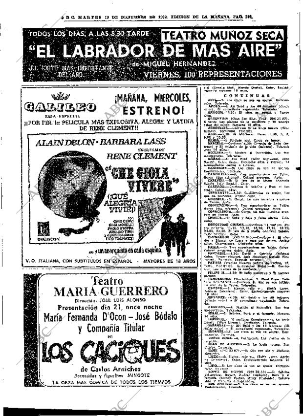 ABC MADRID 19-12-1972 página 103