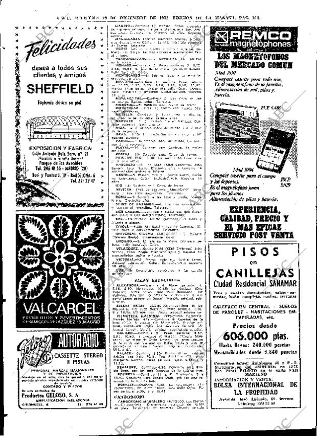ABC MADRID 19-12-1972 página 104