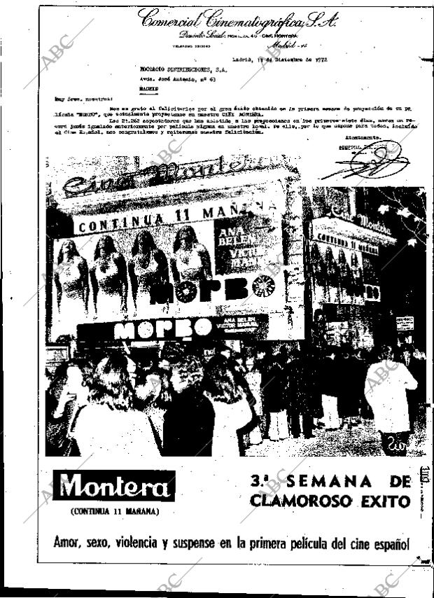 ABC MADRID 19-12-1972 página 133