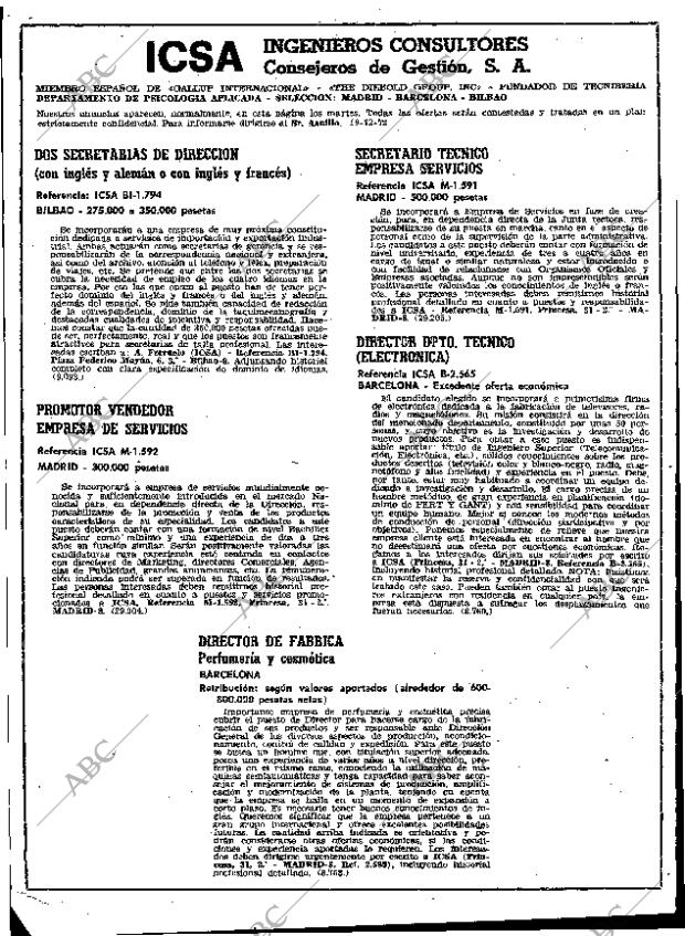 ABC MADRID 19-12-1972 página 28