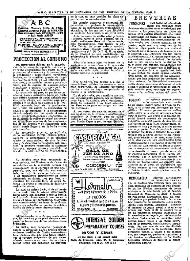 ABC MADRID 19-12-1972 página 31
