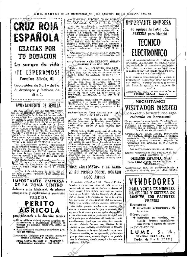 ABC MADRID 19-12-1972 página 48