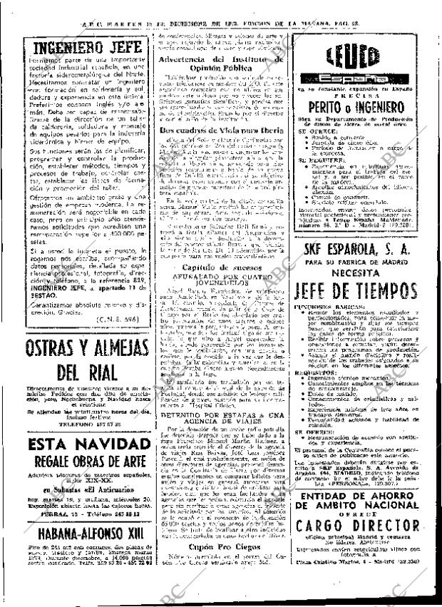 ABC MADRID 19-12-1972 página 58