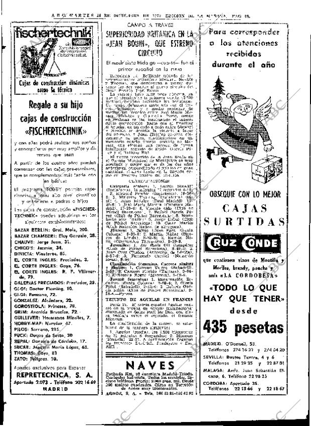 ABC MADRID 19-12-1972 página 88