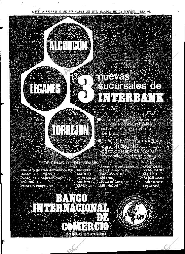 ABC MADRID 19-12-1972 página 92