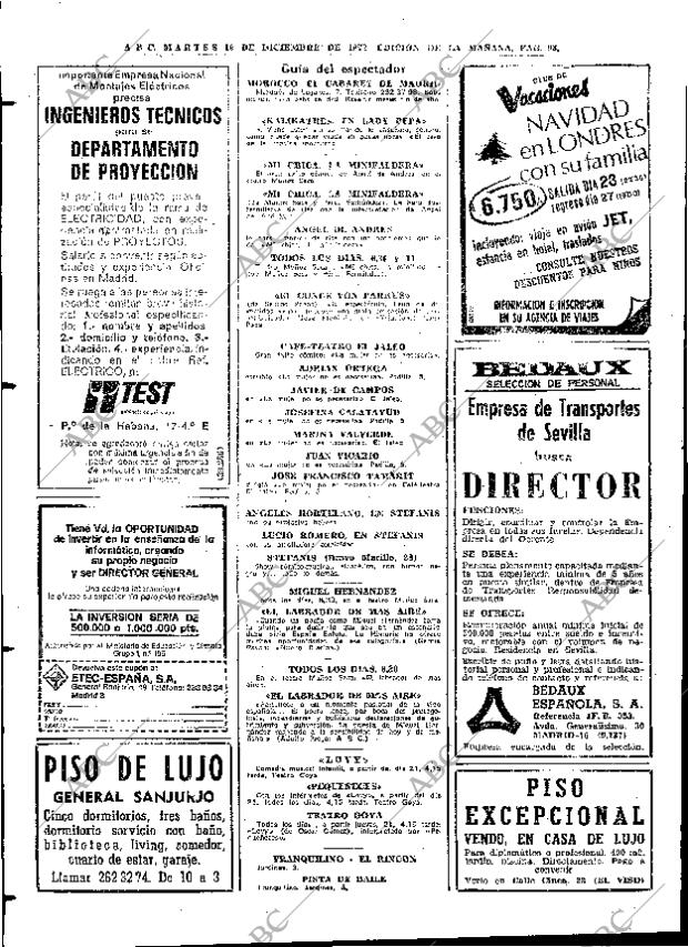 ABC MADRID 19-12-1972 página 98