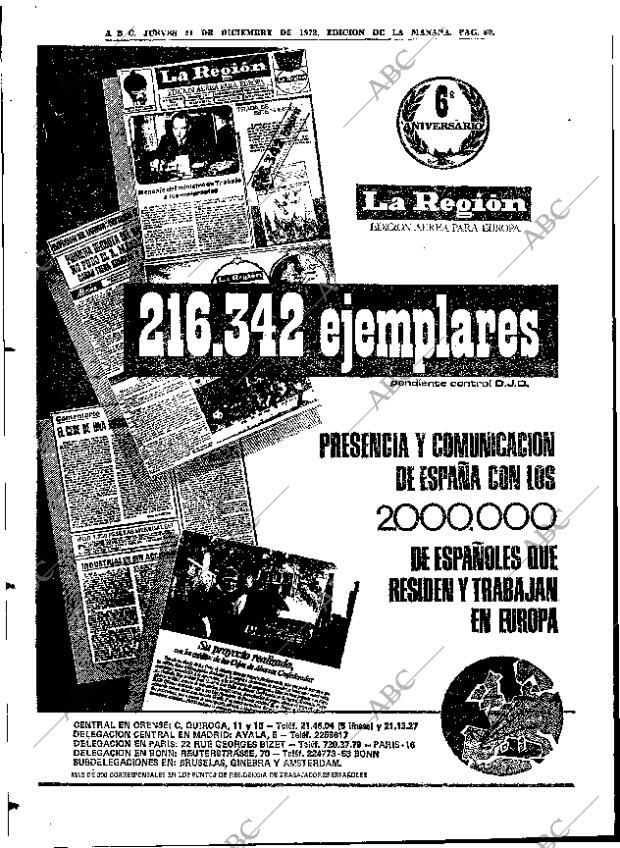 ABC MADRID 21-12-1972 página 78