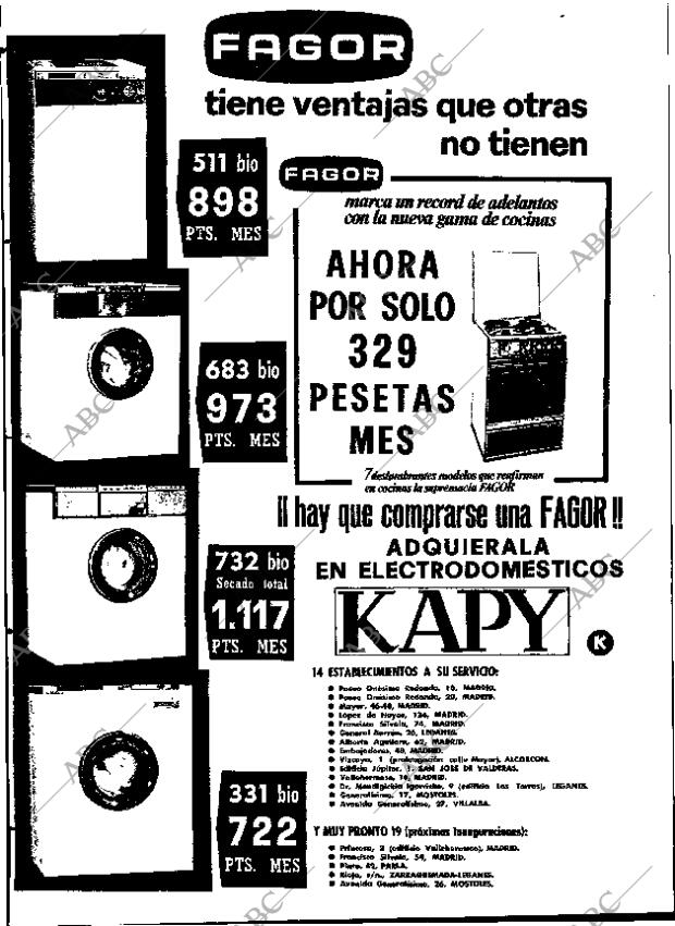 ABC MADRID 22-12-1972 página 134