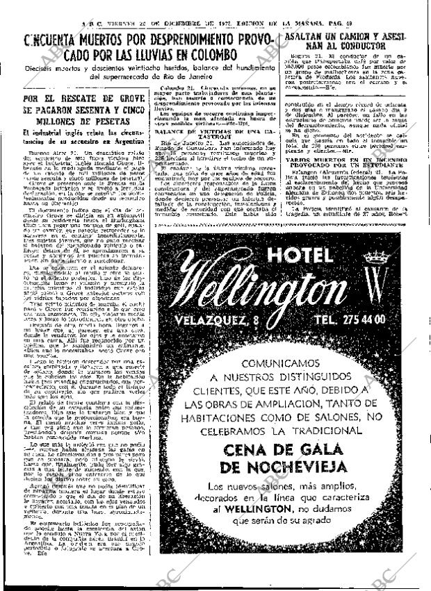 ABC MADRID 22-12-1972 página 49