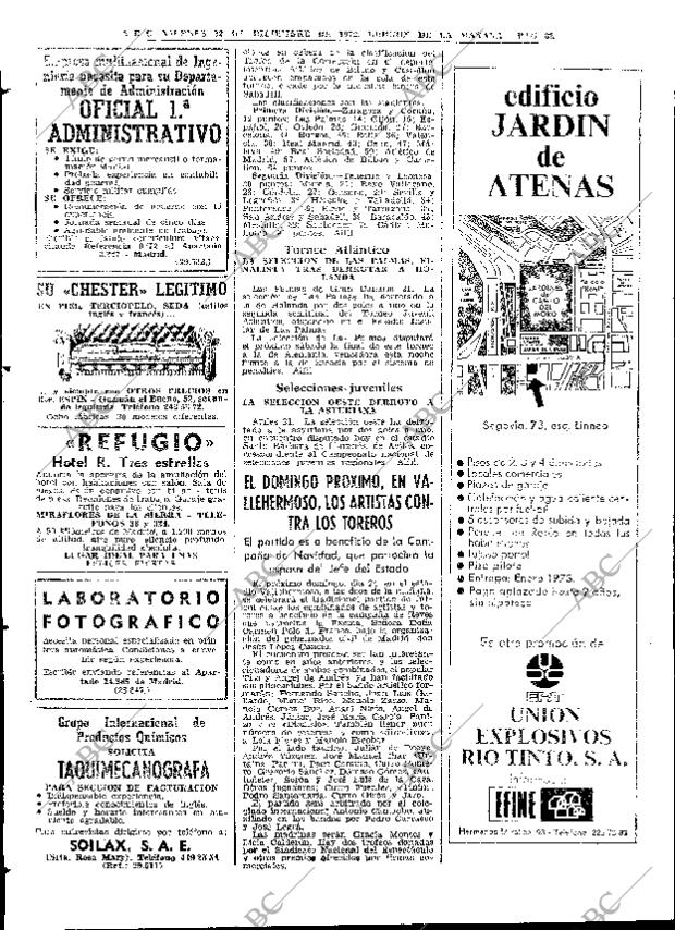 ABC MADRID 22-12-1972 página 88