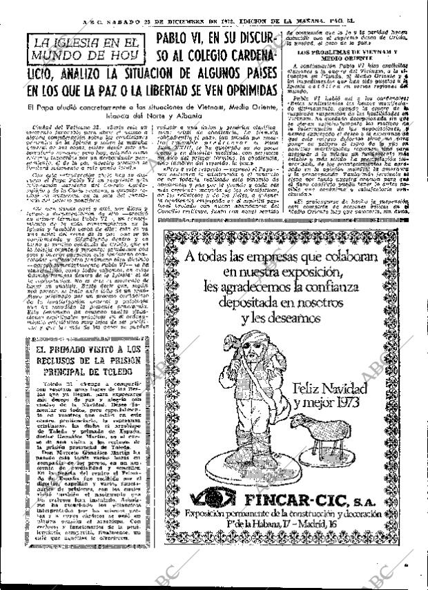 ABC MADRID 23-12-1972 página 51