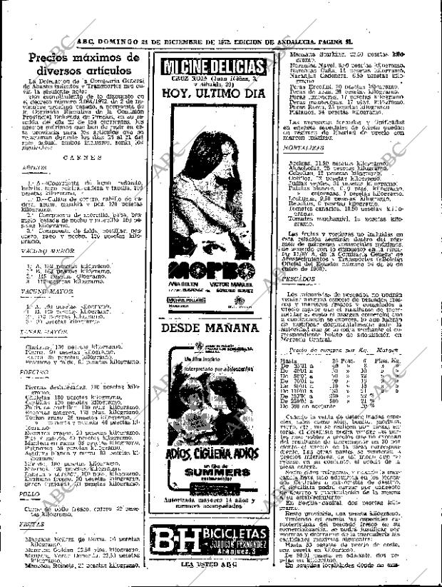 ABC SEVILLA 24-12-1972 página 51