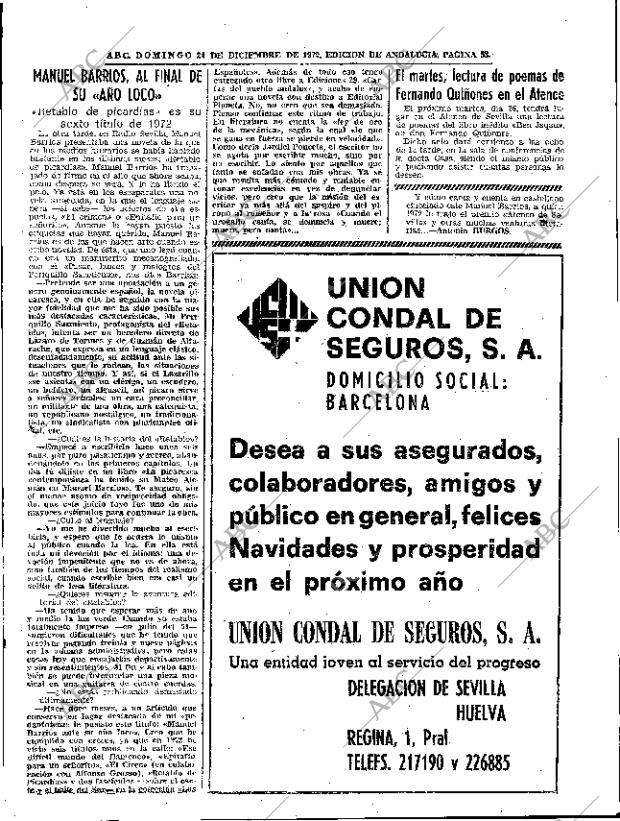 ABC SEVILLA 24-12-1972 página 53