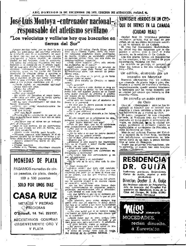 ABC SEVILLA 24-12-1972 página 61