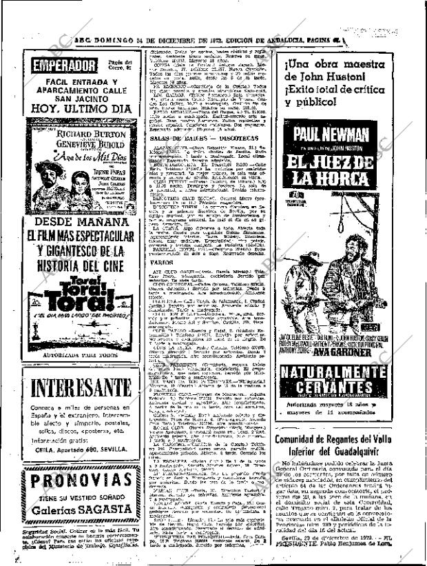 ABC SEVILLA 24-12-1972 página 67