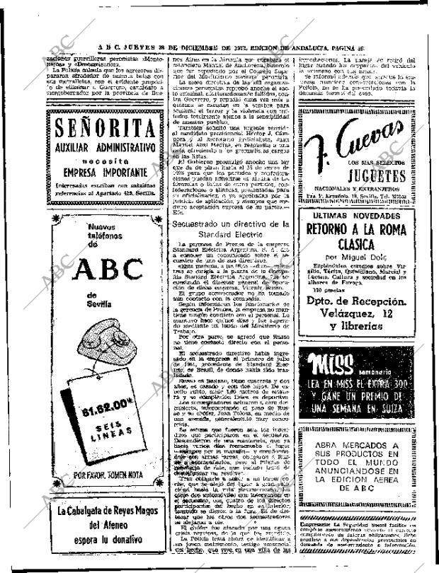 ABC SEVILLA 28-12-1972 página 36