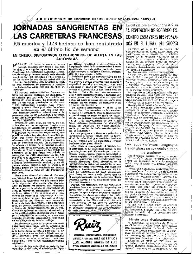 ABC SEVILLA 28-12-1972 página 49