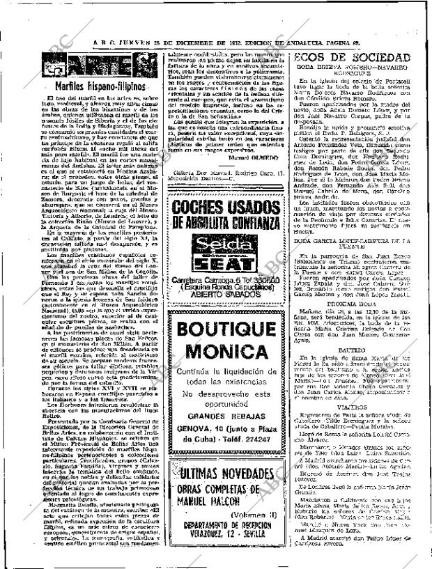 ABC SEVILLA 28-12-1972 página 62