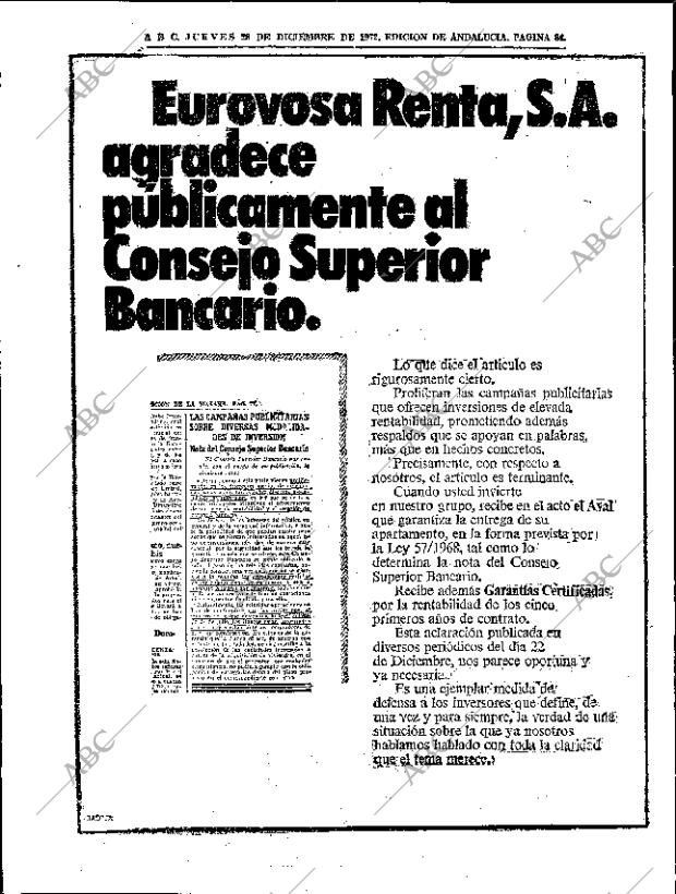 ABC SEVILLA 28-12-1972 página 84