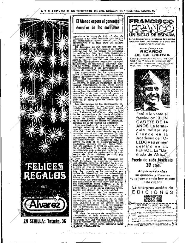 ABC SEVILLA 28-12-1972 página 98