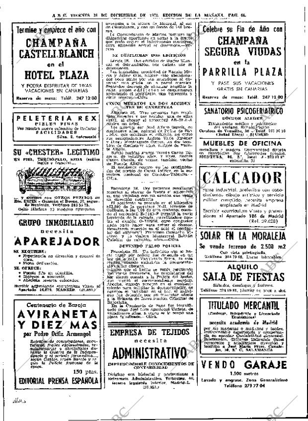 ABC MADRID 29-12-1972 página 44