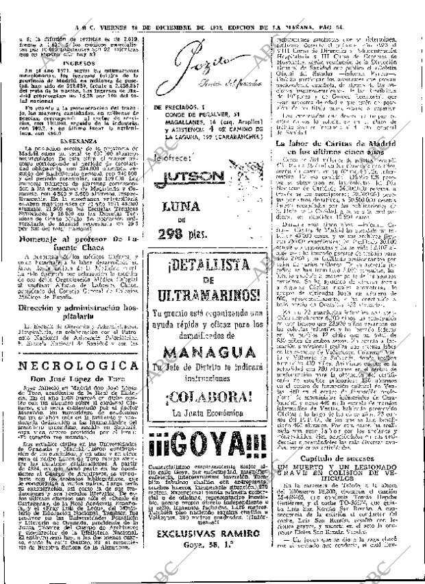 ABC MADRID 29-12-1972 página 54