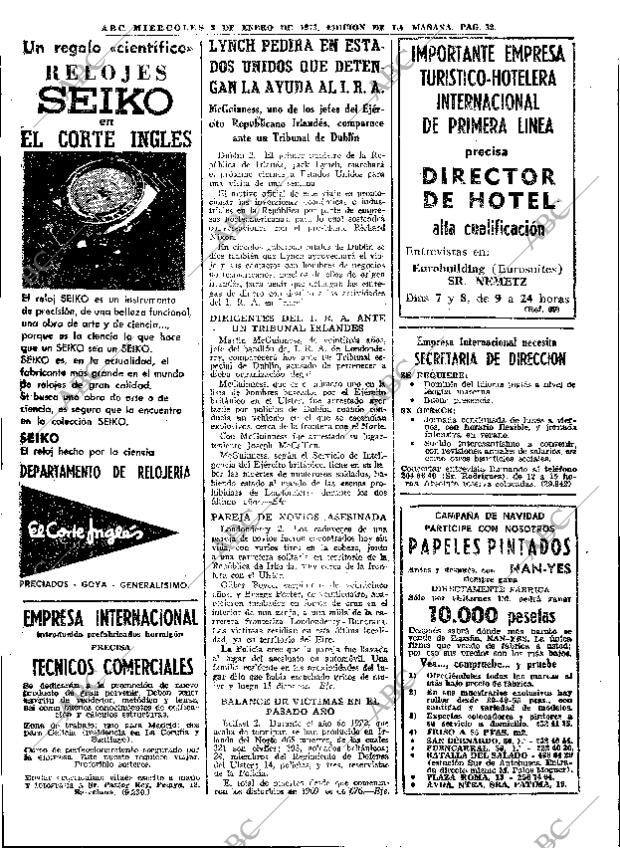 ABC MADRID 03-01-1973 página 32