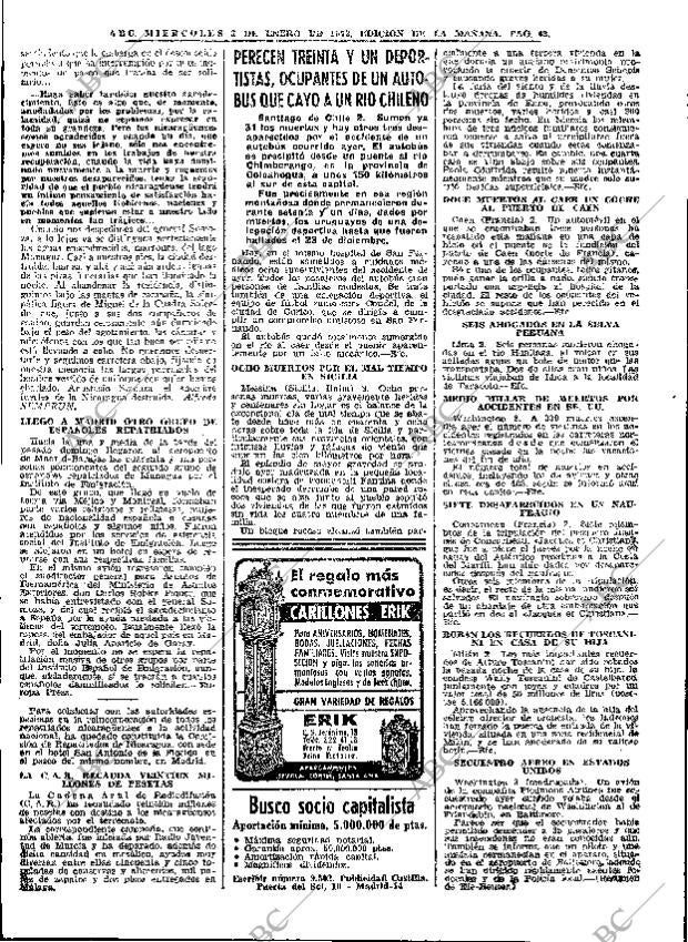 ABC MADRID 03-01-1973 página 42