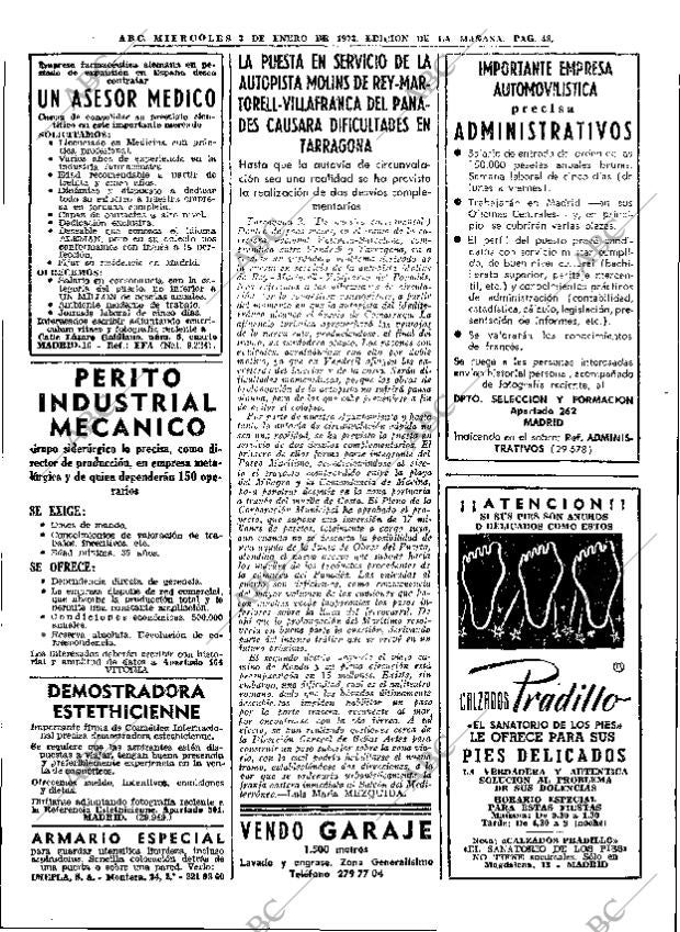 ABC MADRID 03-01-1973 página 48