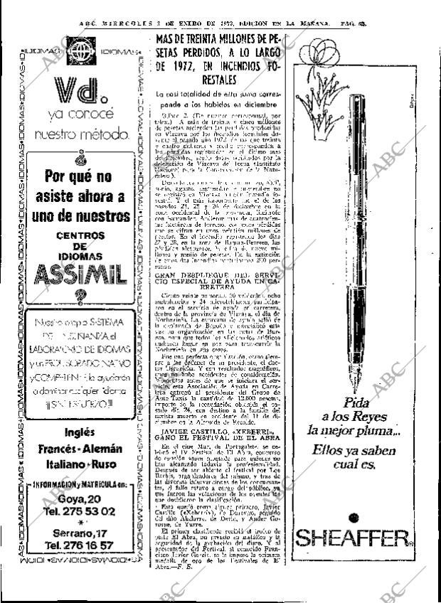 ABC MADRID 03-01-1973 página 52