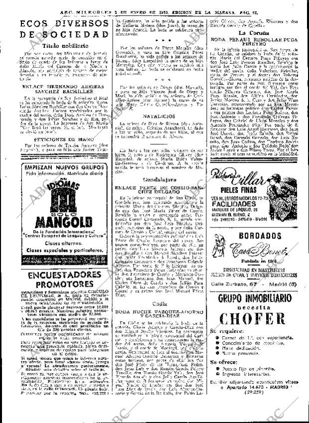ABC MADRID 03-01-1973 página 57