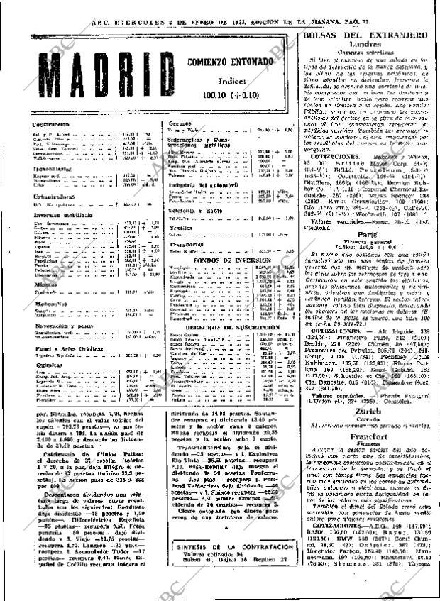 ABC MADRID 03-01-1973 página 71