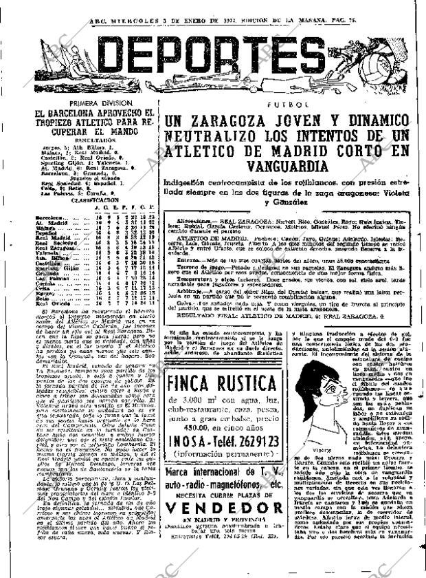 ABC MADRID 03-01-1973 página 75