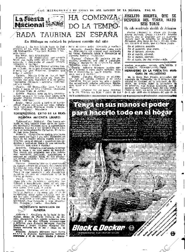 ABC MADRID 03-01-1973 página 85