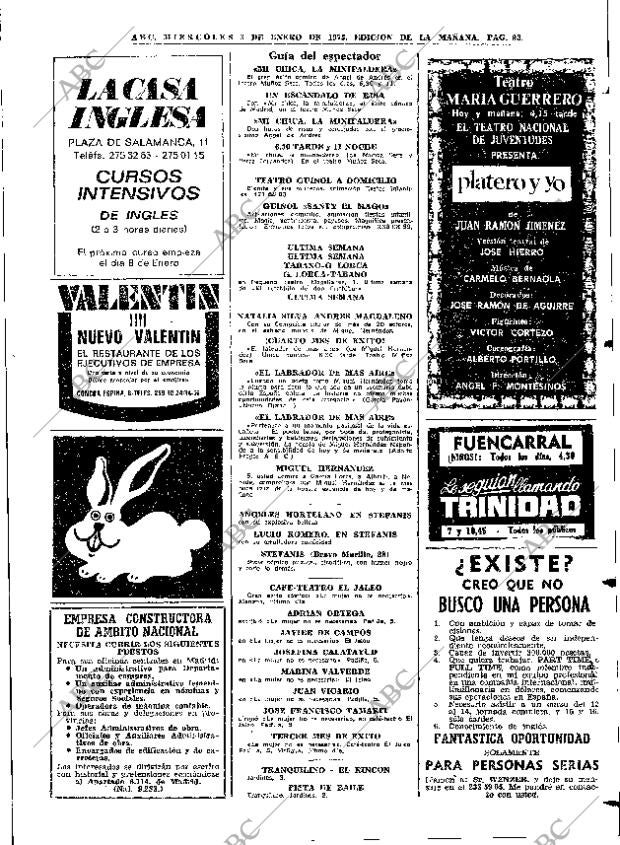 ABC MADRID 03-01-1973 página 93