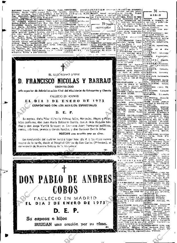 ABC MADRID 04-01-1973 página 102