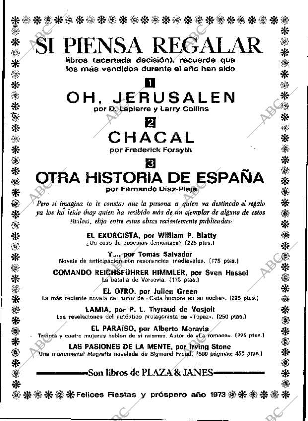 ABC MADRID 04-01-1973 página 112