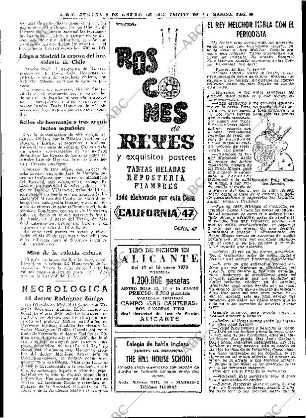 ABC MADRID 04-01-1973 página 49