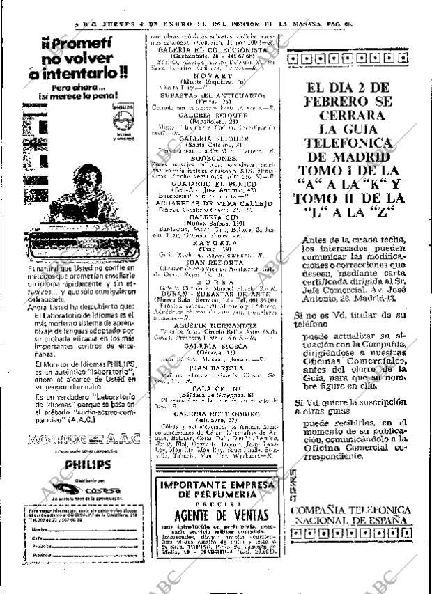 ABC MADRID 04-01-1973 página 60