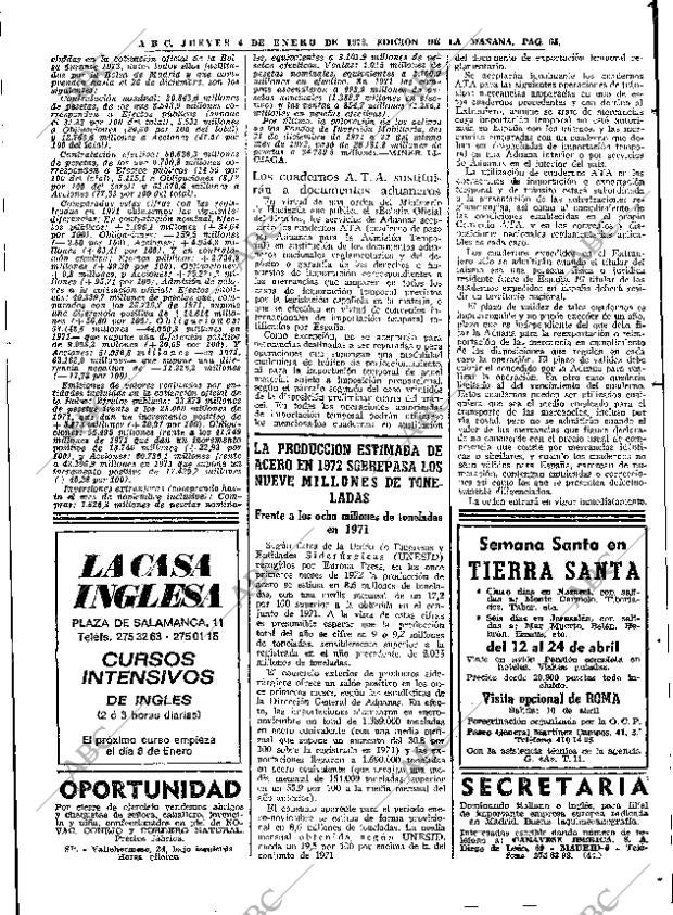 ABC MADRID 04-01-1973 página 65