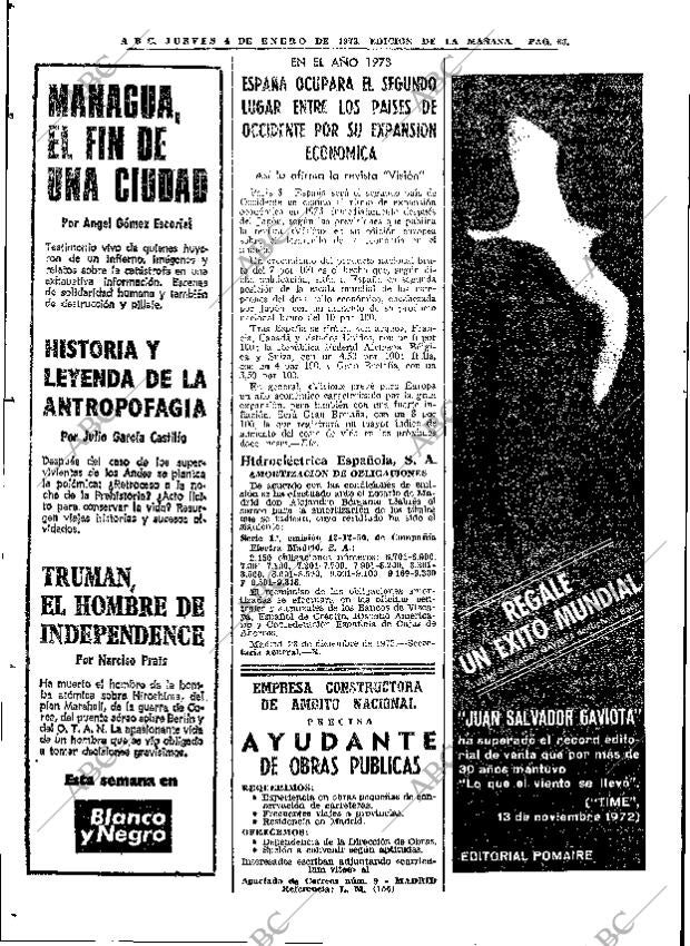ABC MADRID 04-01-1973 página 66