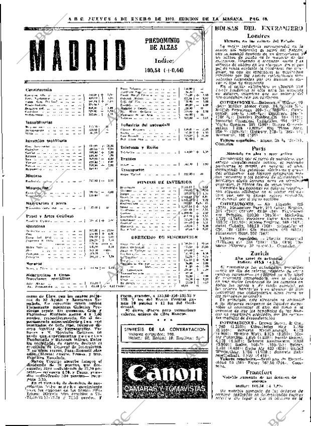 ABC MADRID 04-01-1973 página 69
