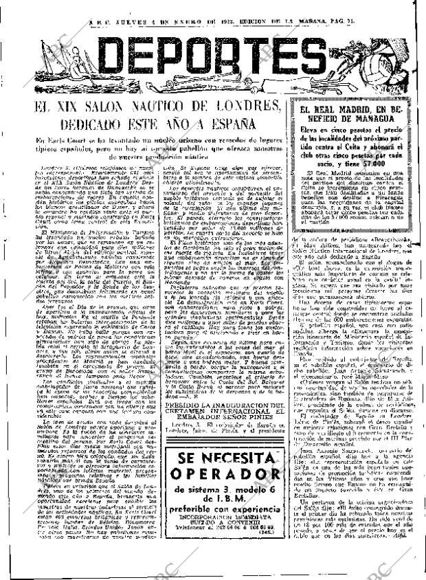 ABC MADRID 04-01-1973 página 71