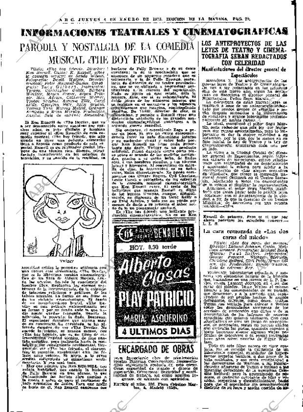 ABC MADRID 04-01-1973 página 79