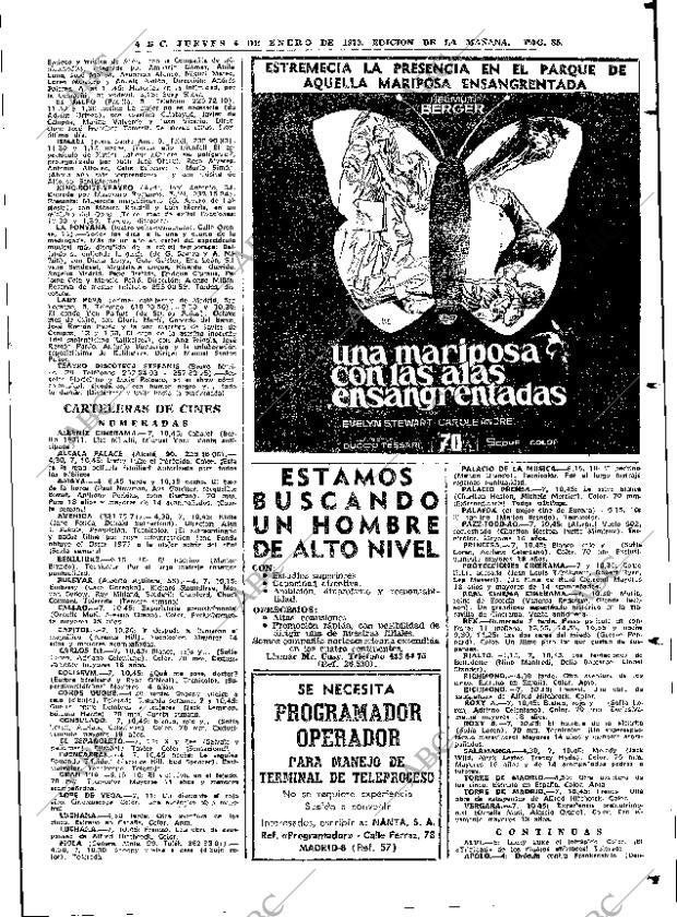 ABC MADRID 04-01-1973 página 85