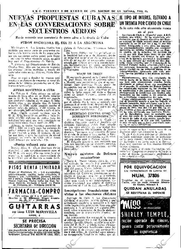 ABC MADRID 05-01-1973 página 23