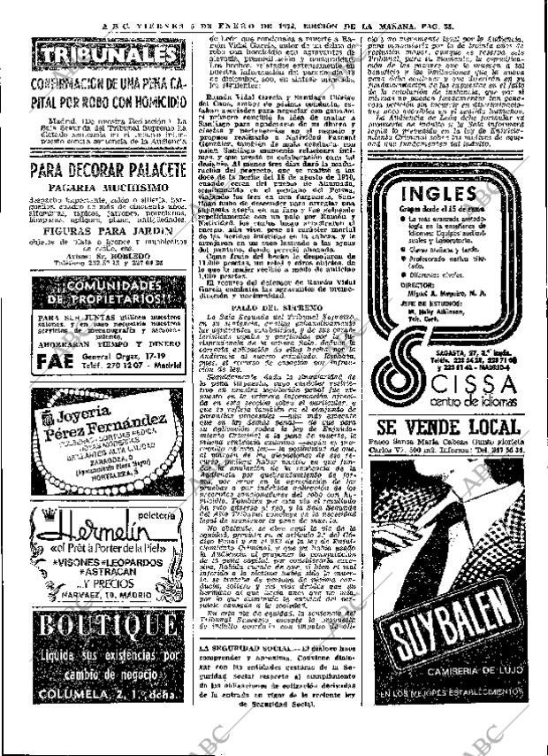 ABC MADRID 05-01-1973 página 33