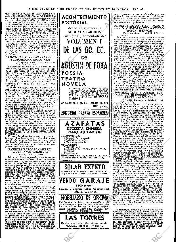 ABC MADRID 05-01-1973 página 46