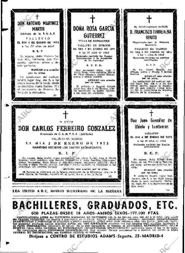 ABC MADRID 05-01-1973 página 90