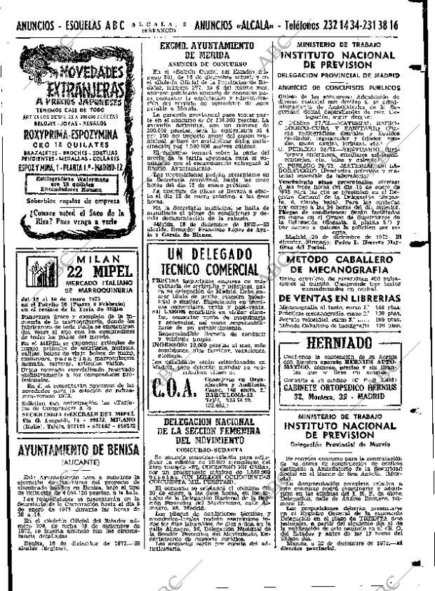 ABC MADRID 05-01-1973 página 91